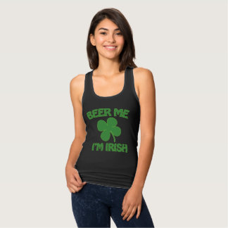 black st patricks day tank tops