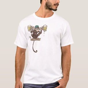 Beer Monkey by Mudge Studios T-Shirt
