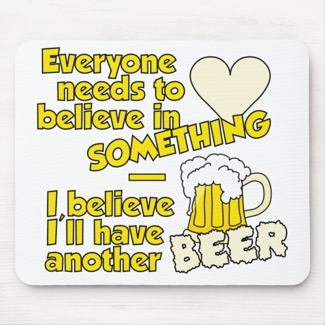 Beer mousepad (Front)