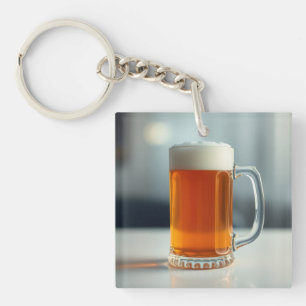 Beer mug keychain