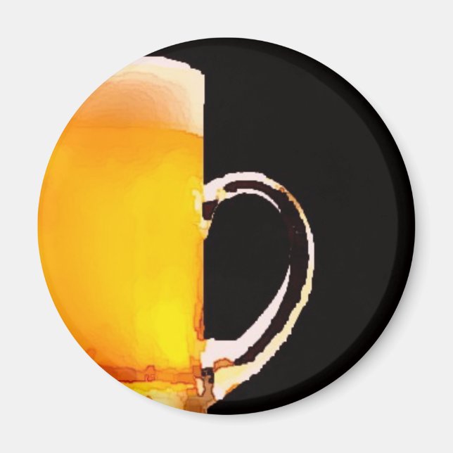 Beer Mug Magnet (Front)