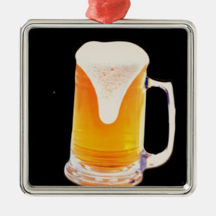 Beer Mug Metal Ornament