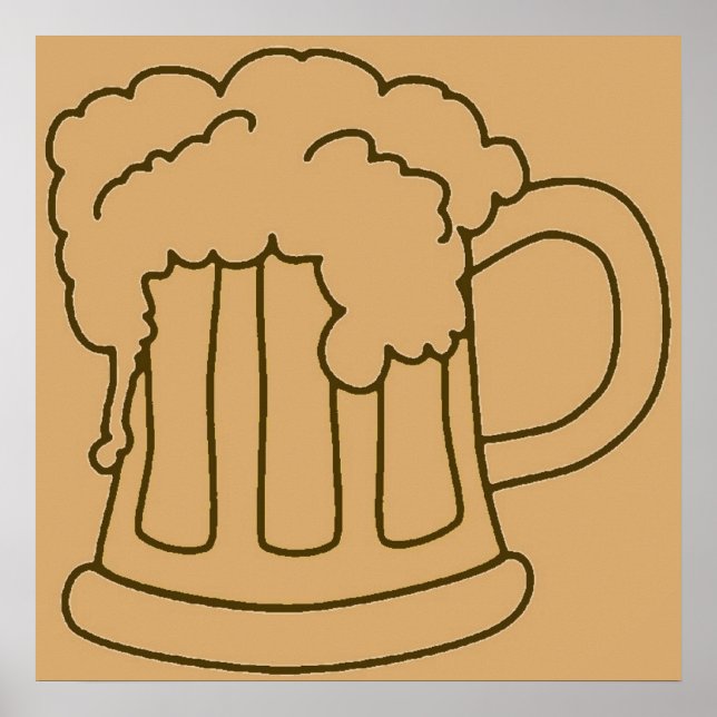 Beer Mug/Oktoberfest Poster (Front)