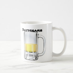 Beer mug on coffee mug