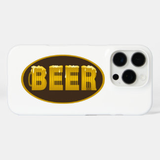 Beer Mug Oval iPhone 16 Pro Case