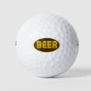 Beer Mug Oval Golf Balls