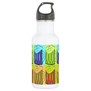 Beer Mug Pop Art 532 Ml Water Bottle