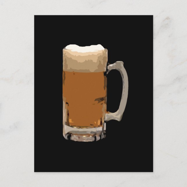 Beer Mug Postcard (Front)
