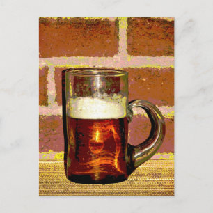 Beer Mug Postcard