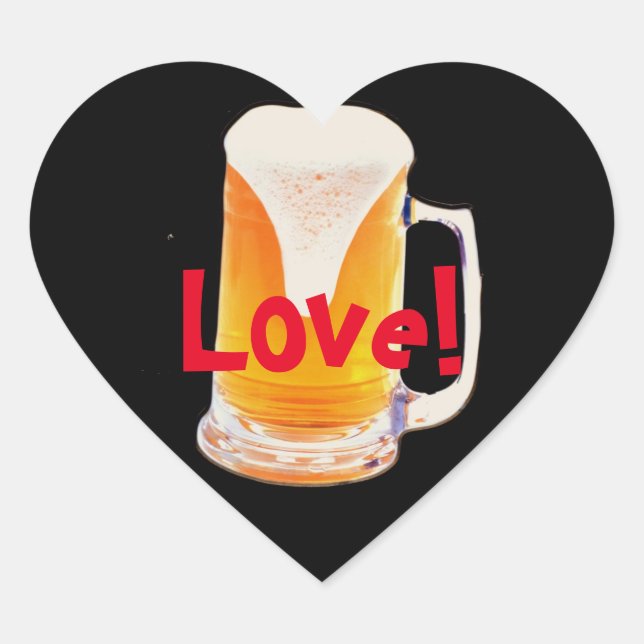 Beer Mug Sticker (Front)