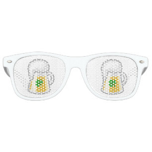 Beer Mugs Retro Sunglasses