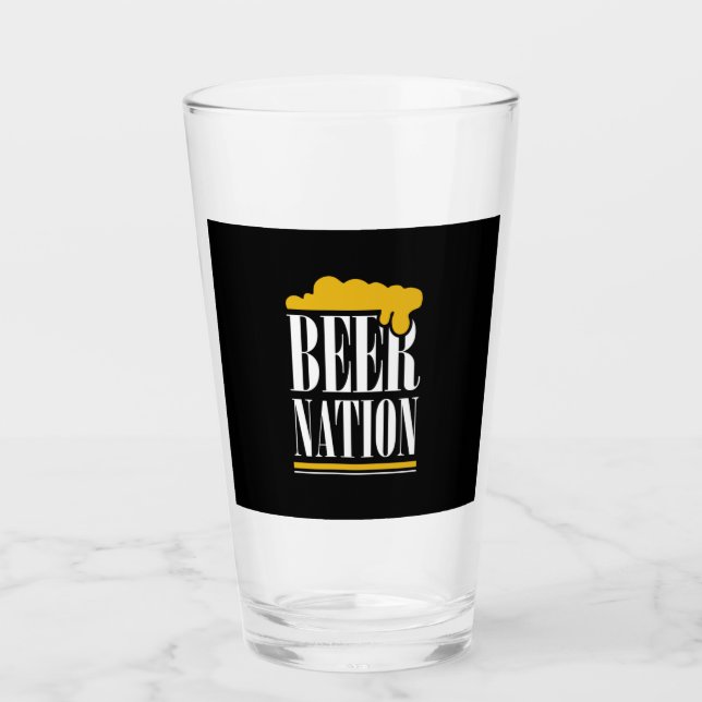 Beer Nation Glass (Front)