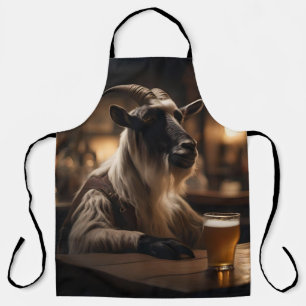 Beer Oclock Goat, Apron