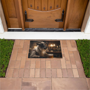 Beer Oclock Goat, Doormat