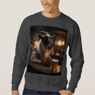 Beer Oclock Goat, Sweatshirt