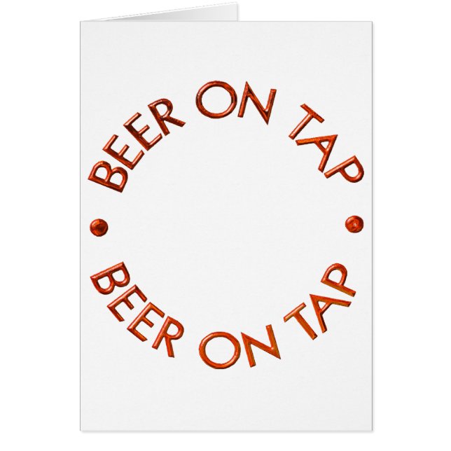 Beer On Tap Logo (Front)