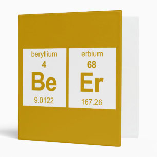 BeEr Periodic Table Binder