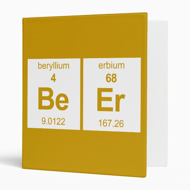 BeEr Periodic Table Binder (Front/Inside)