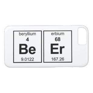 BeEr Periodic Table Case-Mate iPhone Case