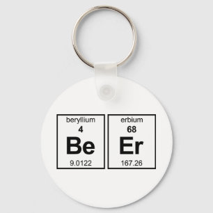 BeEr Periodic Table Keychain