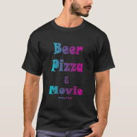 Beer, pizza and movie friday night