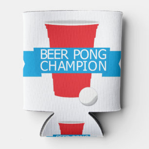 beer pong champion can cooler