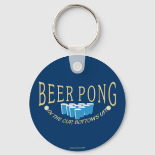 Beer Pong Keychain