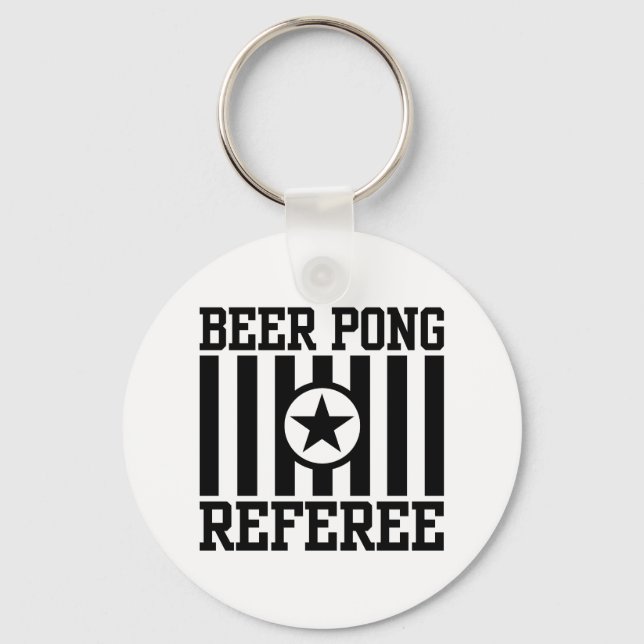 Beer Pong Keychain (Front)