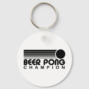 Beer Pong Keychain