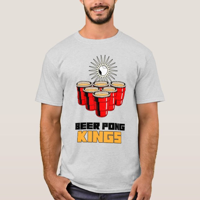 Beer Pong Kings T-Shirt (Front)