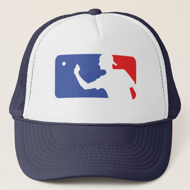 Beer_Pong_Logo_by_RBoord Trucker Hat (Front)