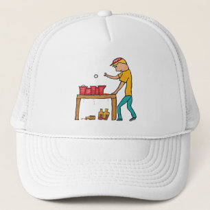 Beer Pong Trucker Hat