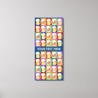 BEER Pop Art custom canvas print