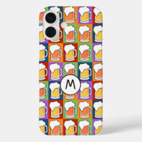 BEER Pop Art custom monogram cases