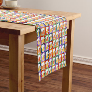 BEER Pop Art table runner
