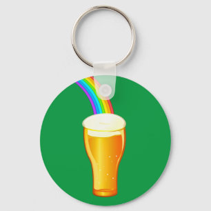 Beer Rainbow Keychain