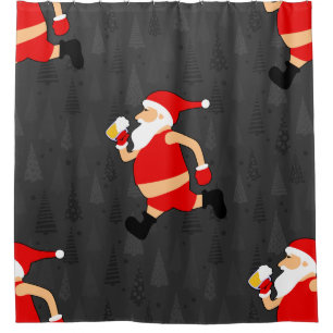 beer santa claus xmas