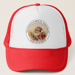 BEER SANTA TRUCKER HAT