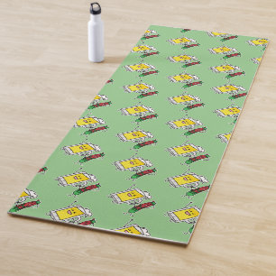 Beer sausage Octoberfest Oktoberfest lederhosen Yoga Mat