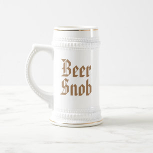 Beer Snob Beer Stein