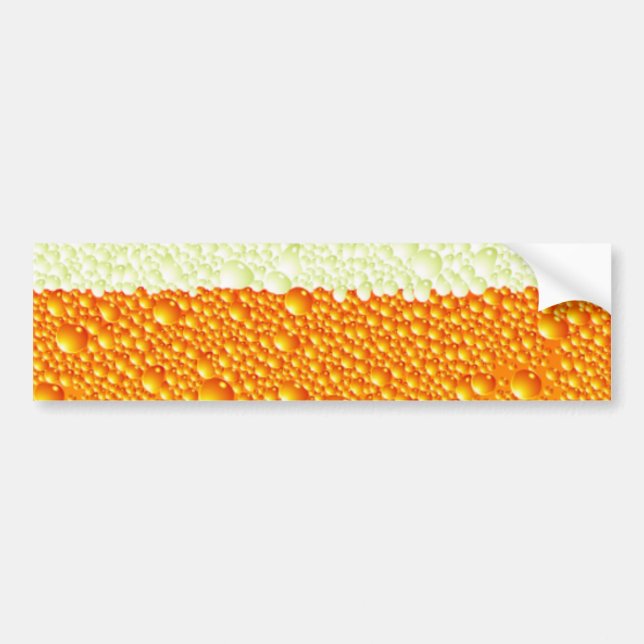 beer snob bumper sticker (Front)