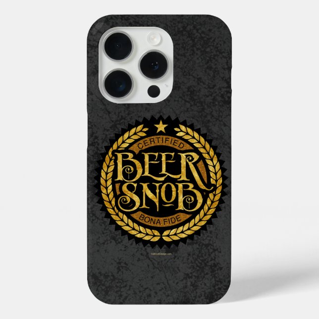 Beer Snob Case-Mate iPhone Case (Back)