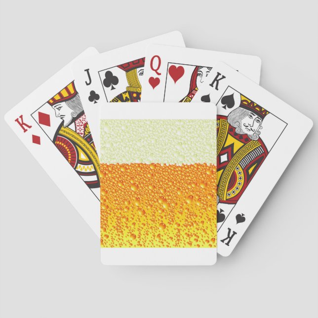 beer snob playing cards (Back)