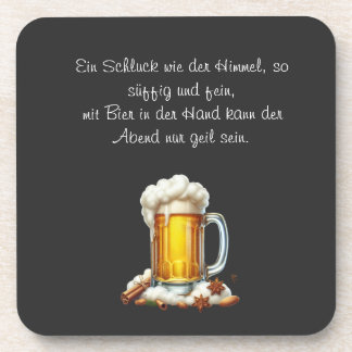Beer so sufficent coaster