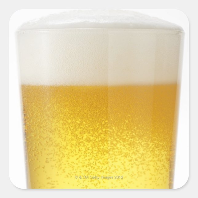 Beer Square Sticker (Front)