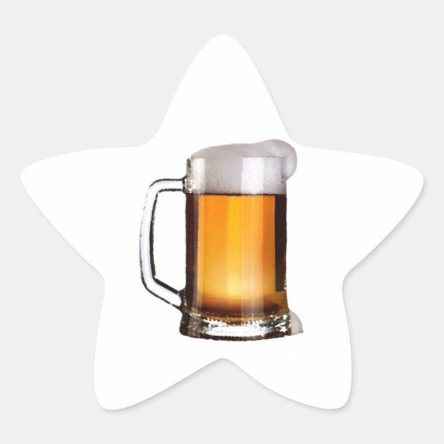 Beer Star Sticker (Front)