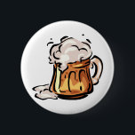 Beer Stein for Octoberfest 2 Inch Round Button<br><div class="desc">Celebrate Oktoberfest with this beer stein design!</div>