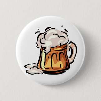 Beer Stein for Octoberfest 2 Inch Round Button