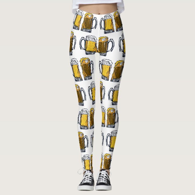 Beer Steins Leggings (Front)