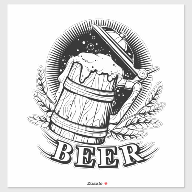 Beer Sticker (Sheet)